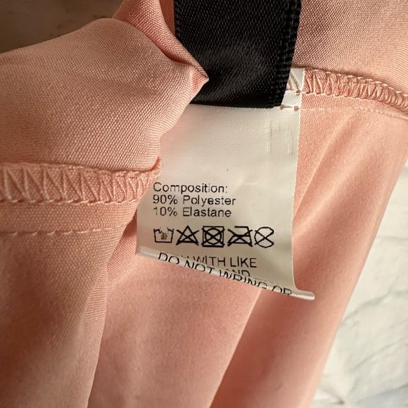 Shein Curve Pink Bow Detail Cami Dress, 3XL, Pre-owned - Picture 7 of 7